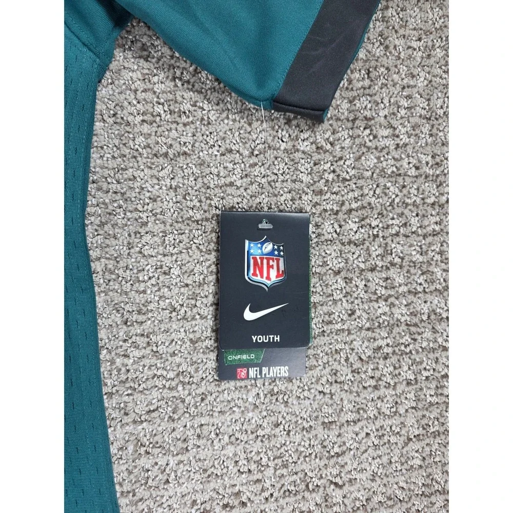 Nike Philadelphia Eagles Carson Wentz #11 Youth Jersey Green Size‎ L 14/16 NFL
